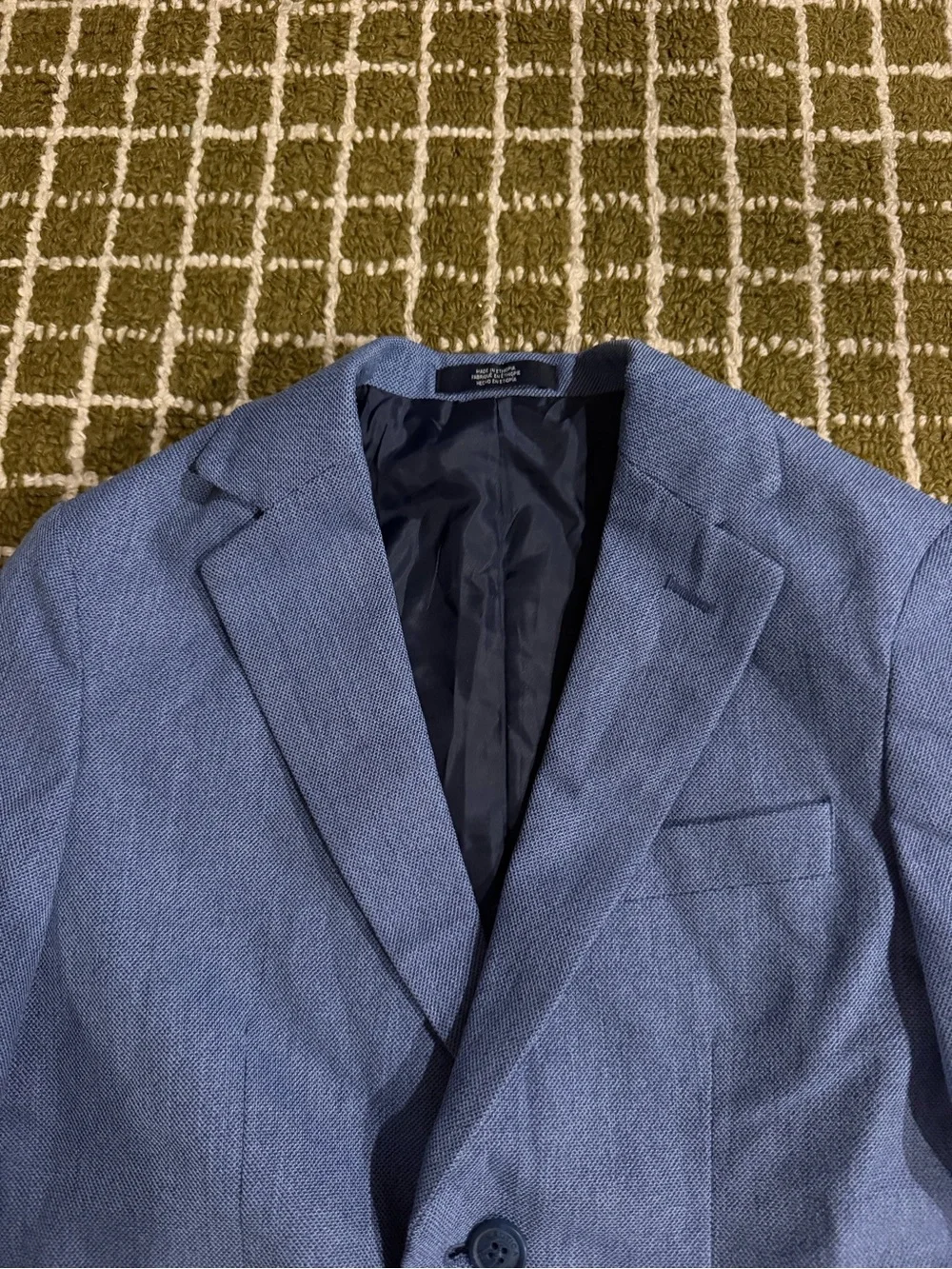 Nautica Light Blue Two-Button Sport Coat